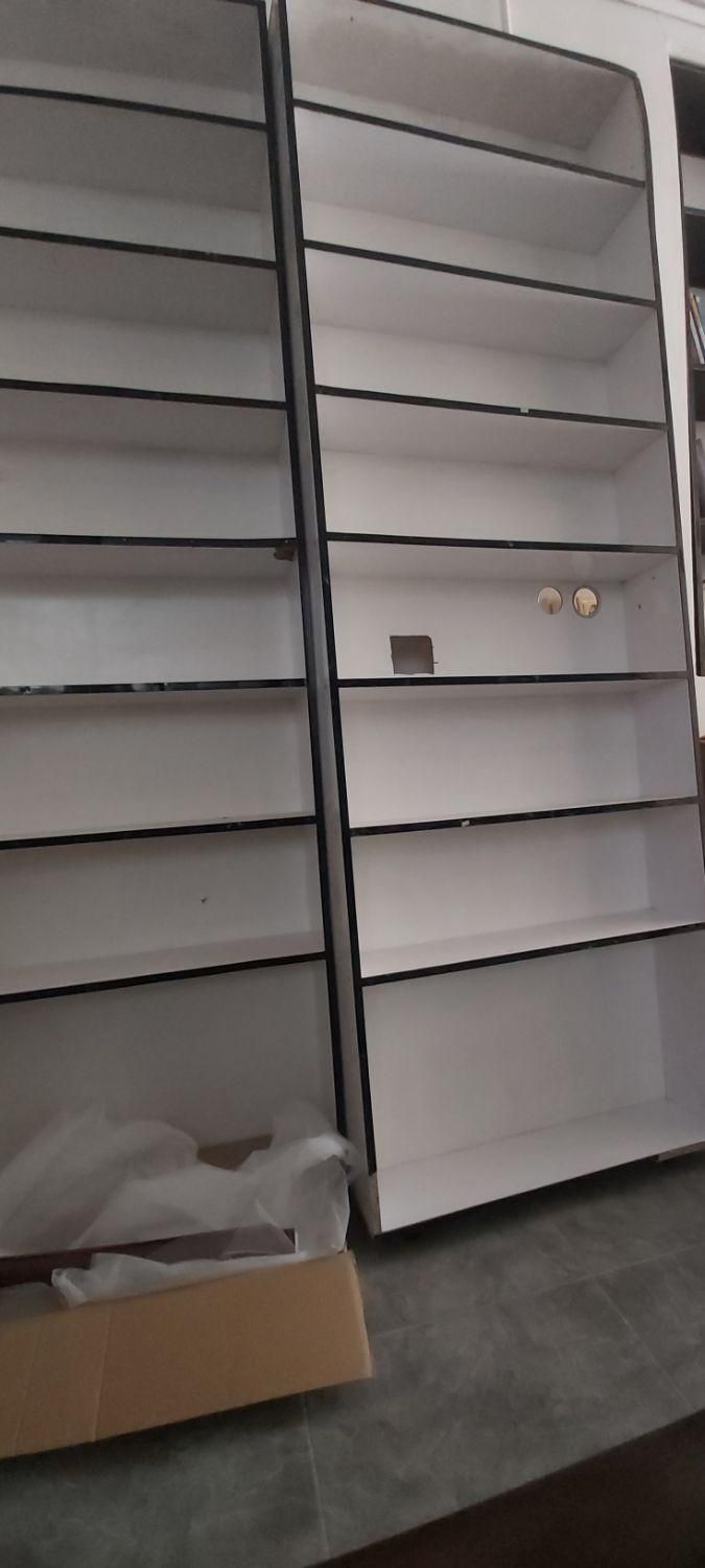 قفسه mdf|کتابخانه، شلف، قفسه‌های دیواری|خرم‌آباد, |دیوار