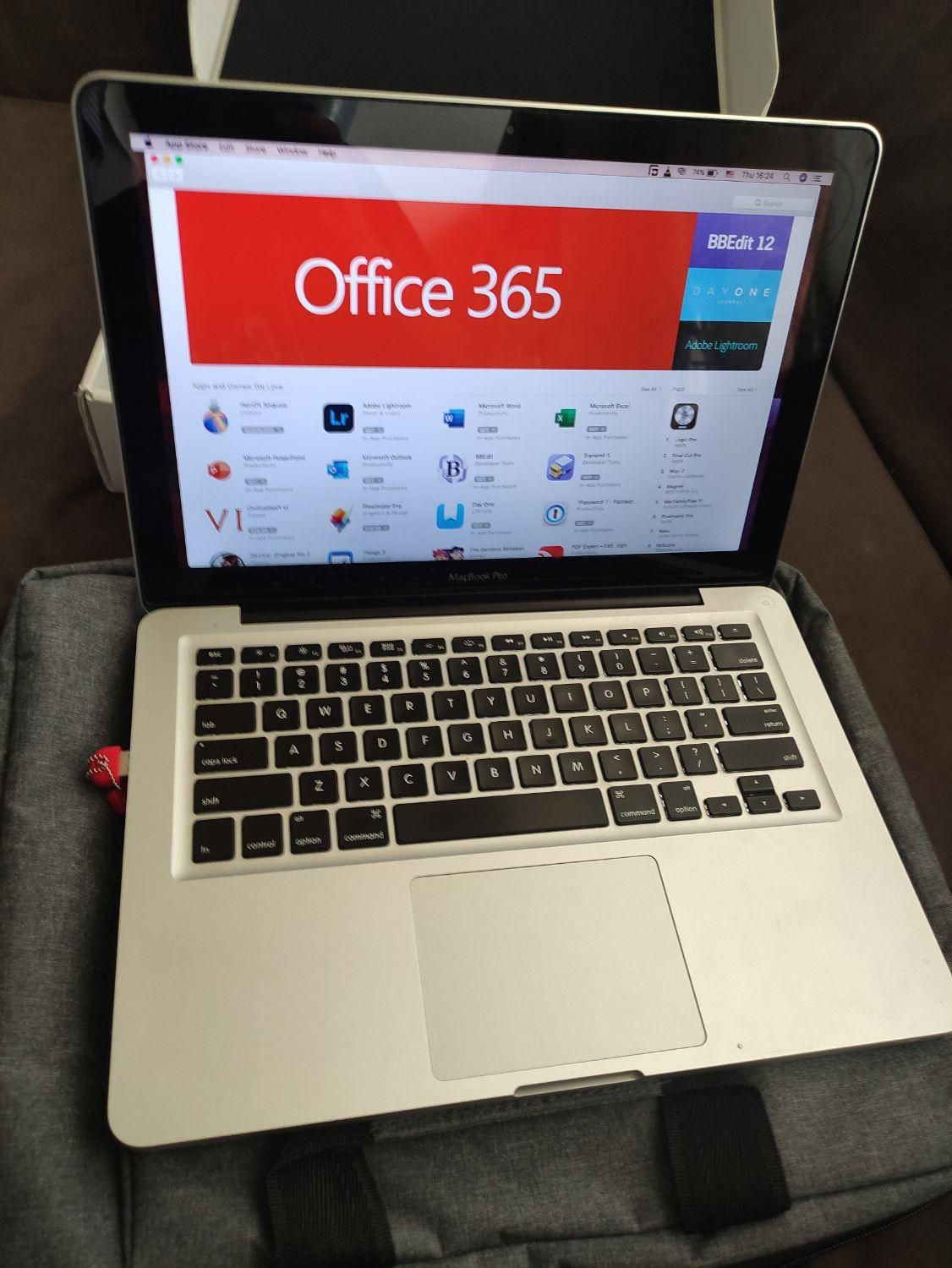 مکبوک پرو اپل MacBook pro کاملا سالم با هارد(SSD)|رایانه همراه|تهران, تهران‌نو|دیوار