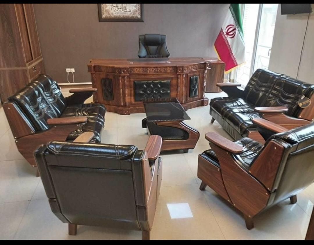 مبلمان اداری  پرتو صندلی چرم چستر|دفتر کار|دماوند, مسکن مهر گیلاوند|دیوار