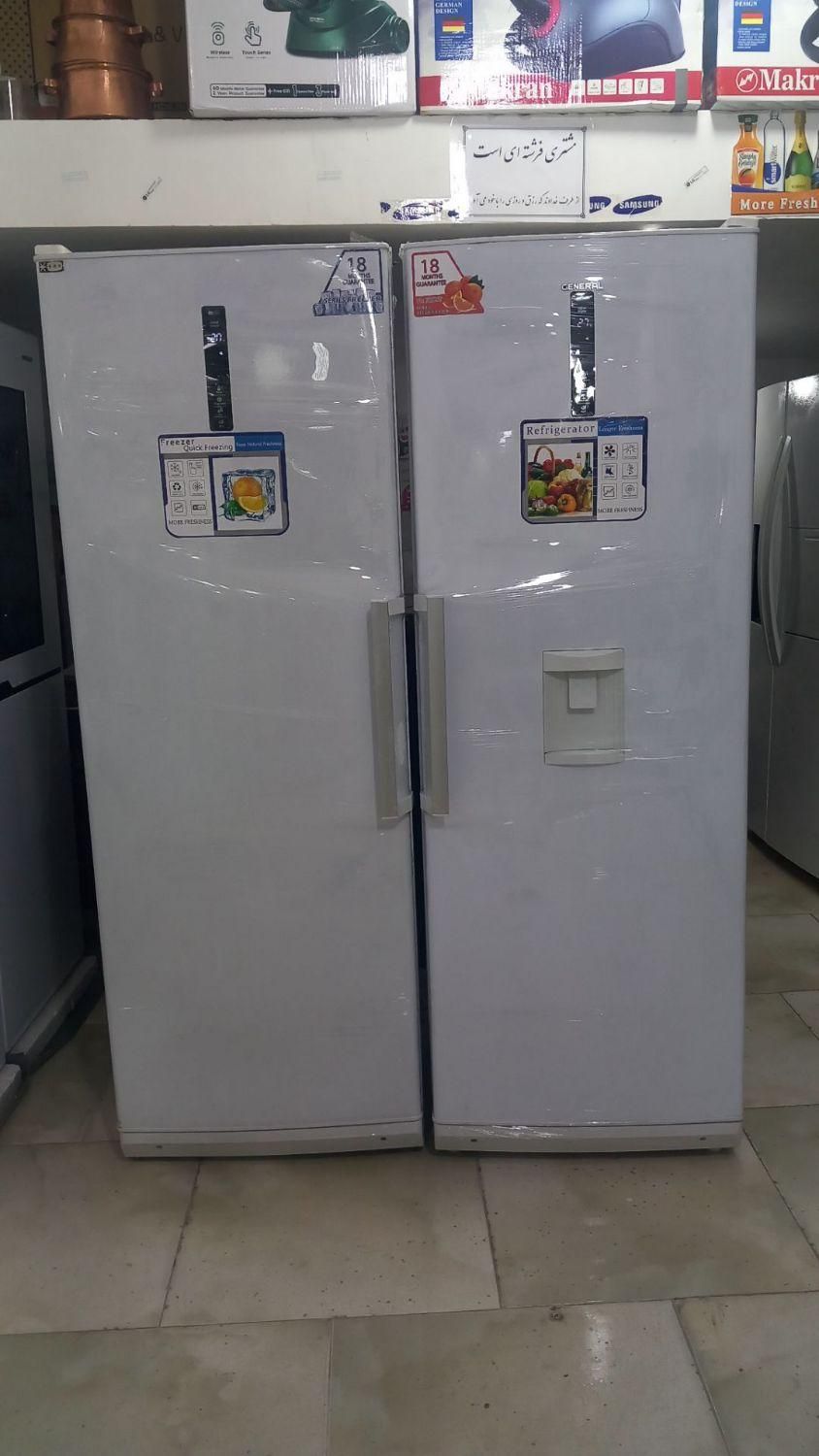 یخچال دوقلو بوش آلمان دستگیره مخفی دوسال ضمانت|یخچال و فریزر|نورآباد, |دیوار