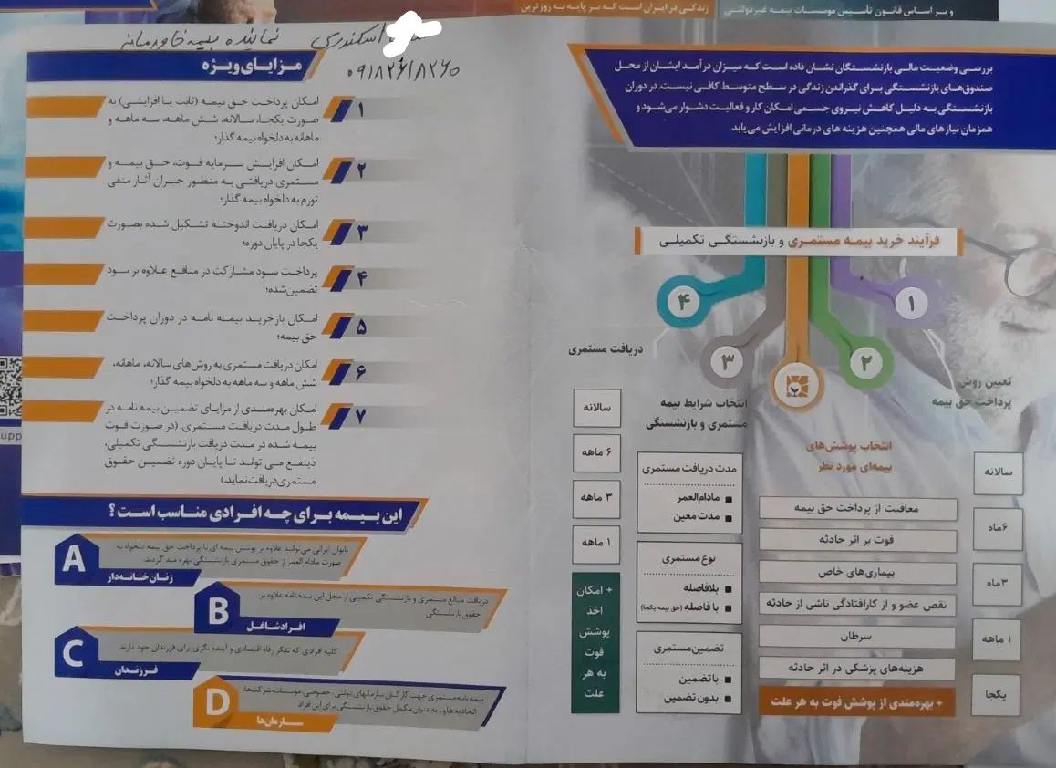 بیمه خاورمیانه بیمه زندگی بیمه بازنشستگی|خدمات مالی، حسابداری، بیمه|دهلران, |دیوار