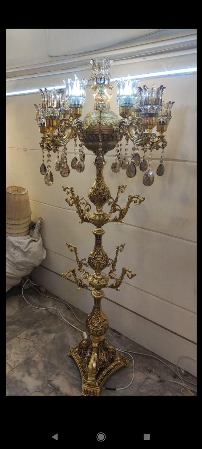 لوستر.کنار سالنی|لوستر و چراغ آویز|مشهد, شهرک رازی (شهرک غرب)|دیوار