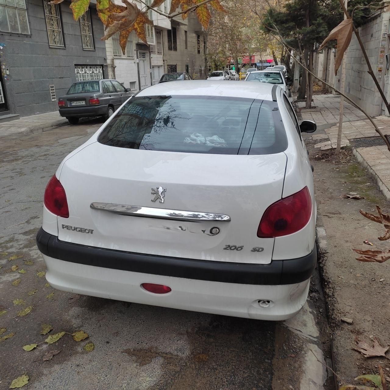 پژو 206 SD V8، مدل ۱۳۹۸|خودرو سواری و وانت|تهران, زهتابی|دیوار