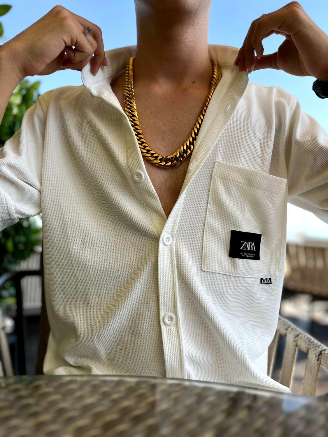 گردنبند کارتیر استیل طلایی یونیسکس|بدلیجات|تهران, نبی اکرم|دیوار