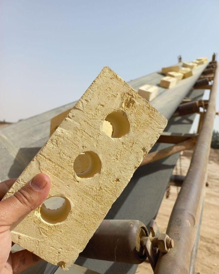 اجر سه گل/آجر سه سوراخ/اجر سفال سوراخ دار|عمده‌فروشی|کهنوج, |دیوار