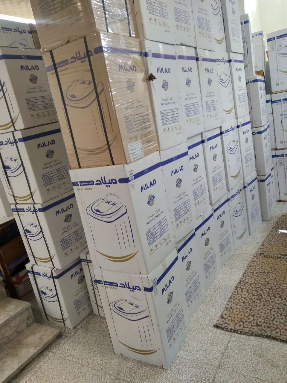 پخش تک و عمده مینی واش های میلاد با قیمت کارخانه|ماشین لباسشویی و خشک‌کن لباس|مشهد, سرافرازان|دیوار