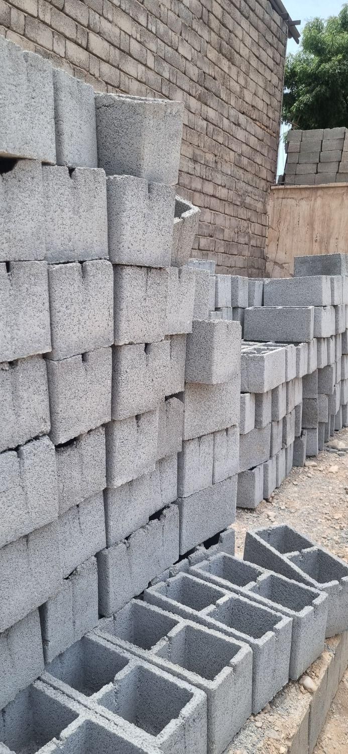 بلوک دیواری و مصالح|مصالح و تجهیزات ساختمان|بندرعباس, |دیوار