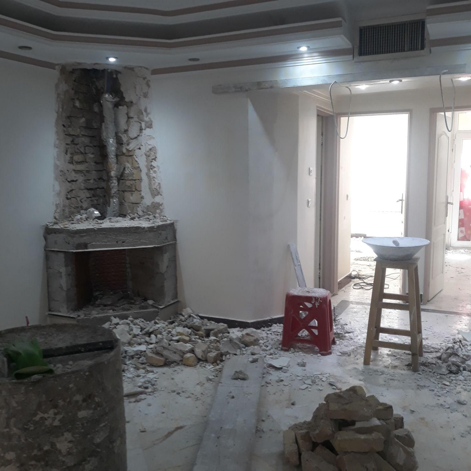 کلیه کارهای بنایی تعمیرات کلی جزئی|خدمات پیشه و مهارت|تهران, نیروی هوایی (پیروزی)|دیوار