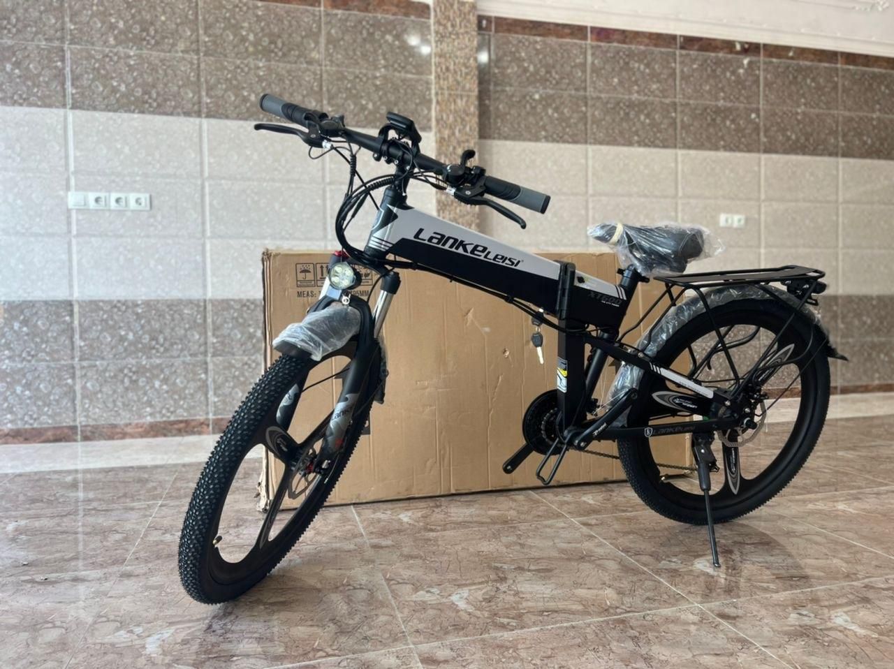 دوچرخه برقی لنکلسی تاشو xt600|دوچرخه، اسکیت، اسکوتر|تهران, شمس‌آباد|دیوار