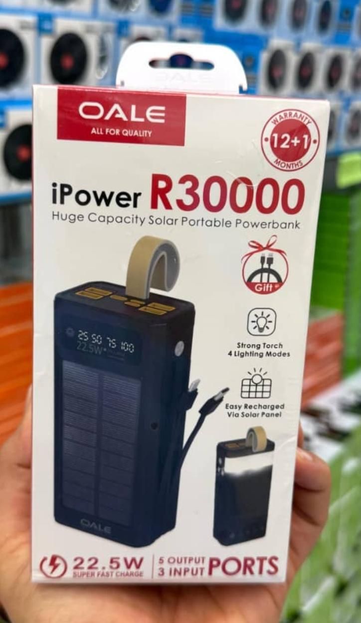 پاور بانک خورشیدی فست شارژ ipower|لوازم جانبی موبایل و تبلت|اهواز, کوی باهنر|دیوار