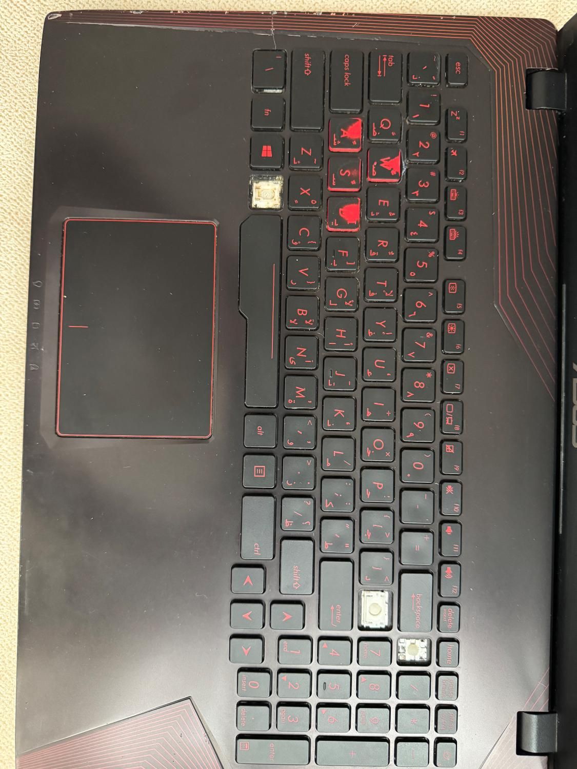 لپ‌تاپ گیمینگ ASUS FX553VD|رایانه همراه|تنکابن, |دیوار