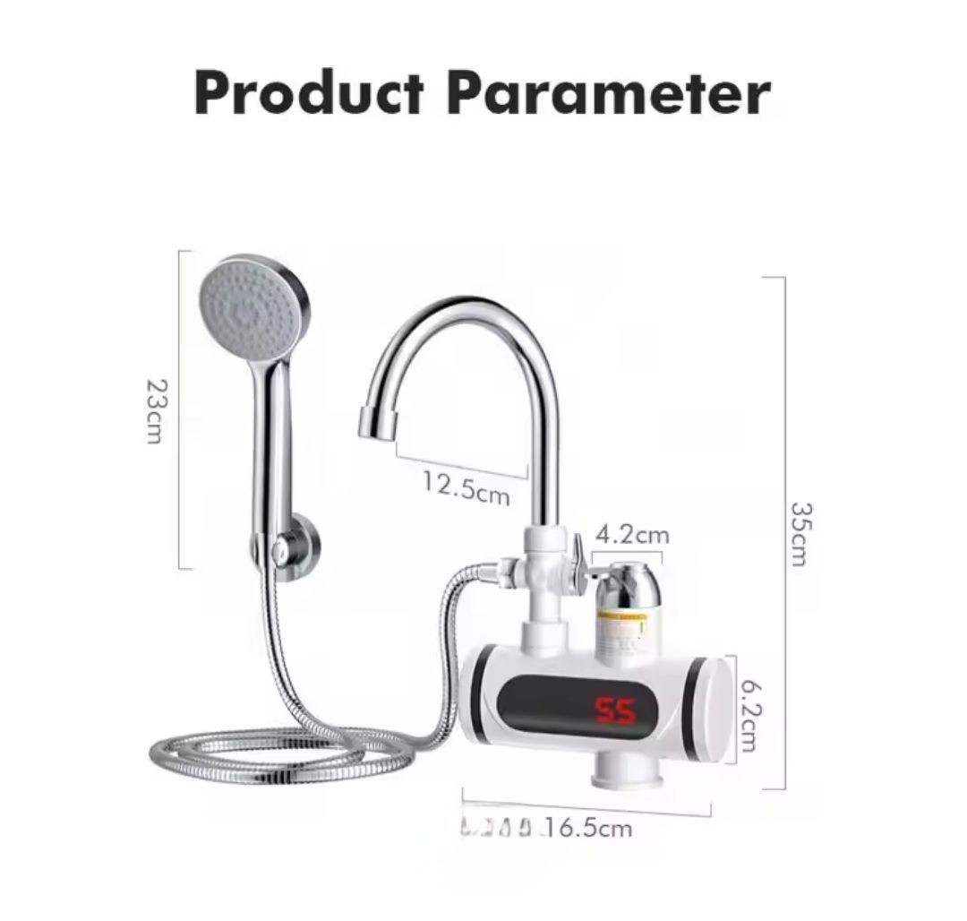 شیر آبگرمکن برقی دوش دار بدون مخزن|آبگرمکن، پکیج، شوفاژ|تهران, فلسطین (میدان انقلاب)|دیوار