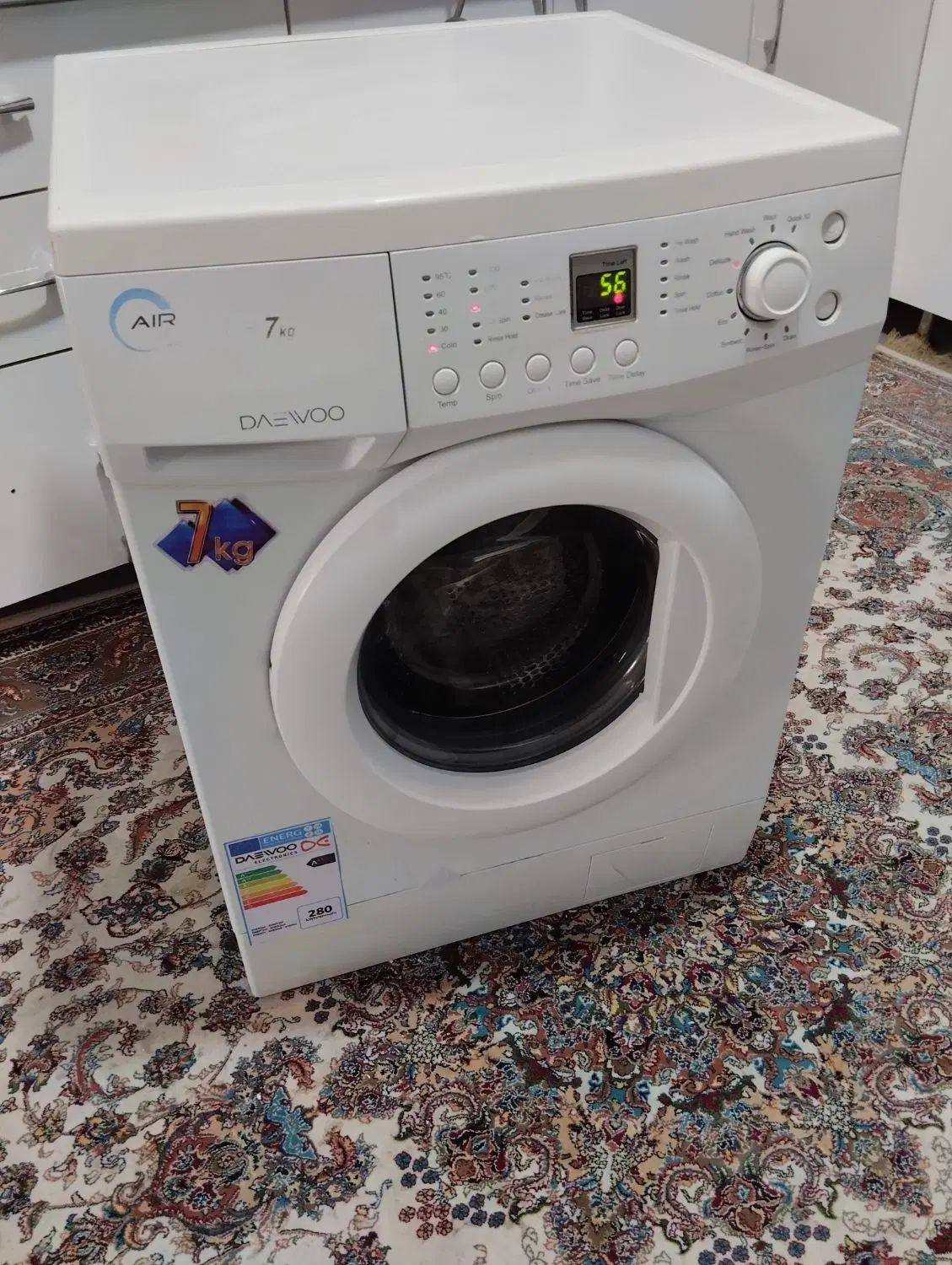 ماشین لباسشویی دوو - Daewoo|ماشین لباسشویی و خشک‌کن لباس|مشهد, شهرک شیرین|دیوار