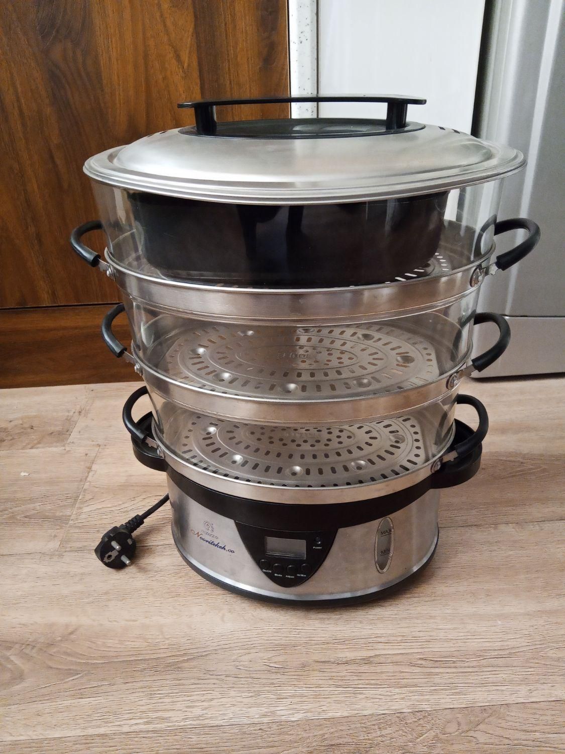 بخارپز ۳ طبقه ای|اجاق گاز و لوازم برقی پخت‌وپز|ری, شهید غیوری (ابن باویه)|دیوار