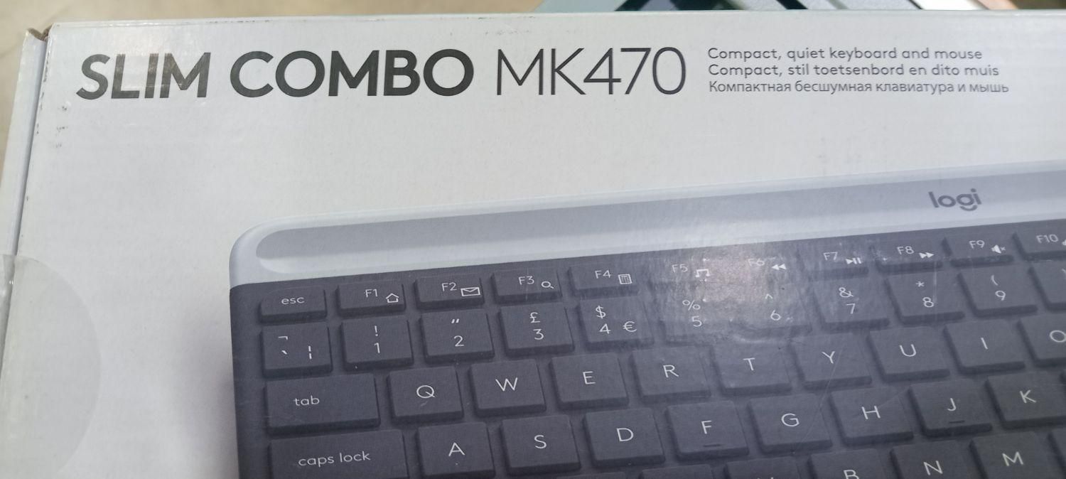 موس وکیبورد بی سیم لوجیتک mk470|قطعات و لوازم جانبی رایانه|همدان, |دیوار