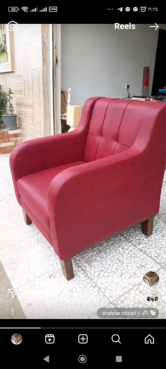 تعمیر و تولید مبل. تبدیل مبل قدیمی به سبک جدید|خدمات پیشه و مهارت|رشت, پیله داربن|دیوار