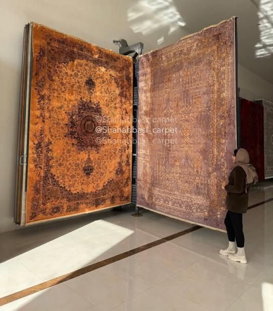 فرش گلبهار مشهد ۱۲۰۰شانه طرح سرام|فرش|شیراز, شهرک سراج‎|دیوار