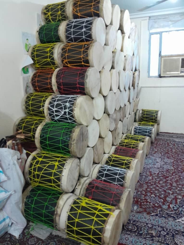 طبل محرمی ودمام|درام و پرکاشن|کرمان, |دیوار