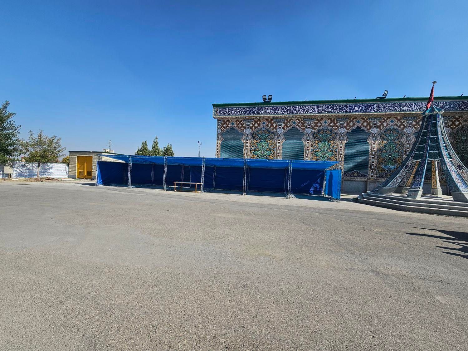 اجاره اسپیس  (سازه) غرفه آرایی، ، تونل  با چادر|خدمات پذیرایی، مراسم|ارومیه, |دیوار