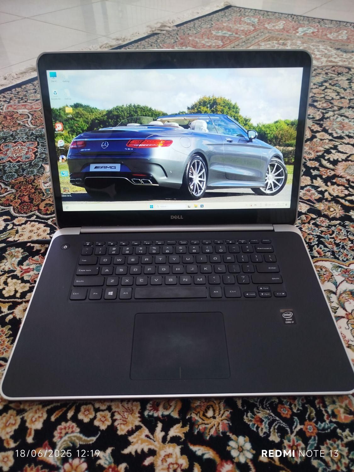 لپتاپ dell/گرافیکی/صفحه 4K/گیمینگ/تاچ لمسی|رایانه همراه|شیراز, تحویلی|دیوار