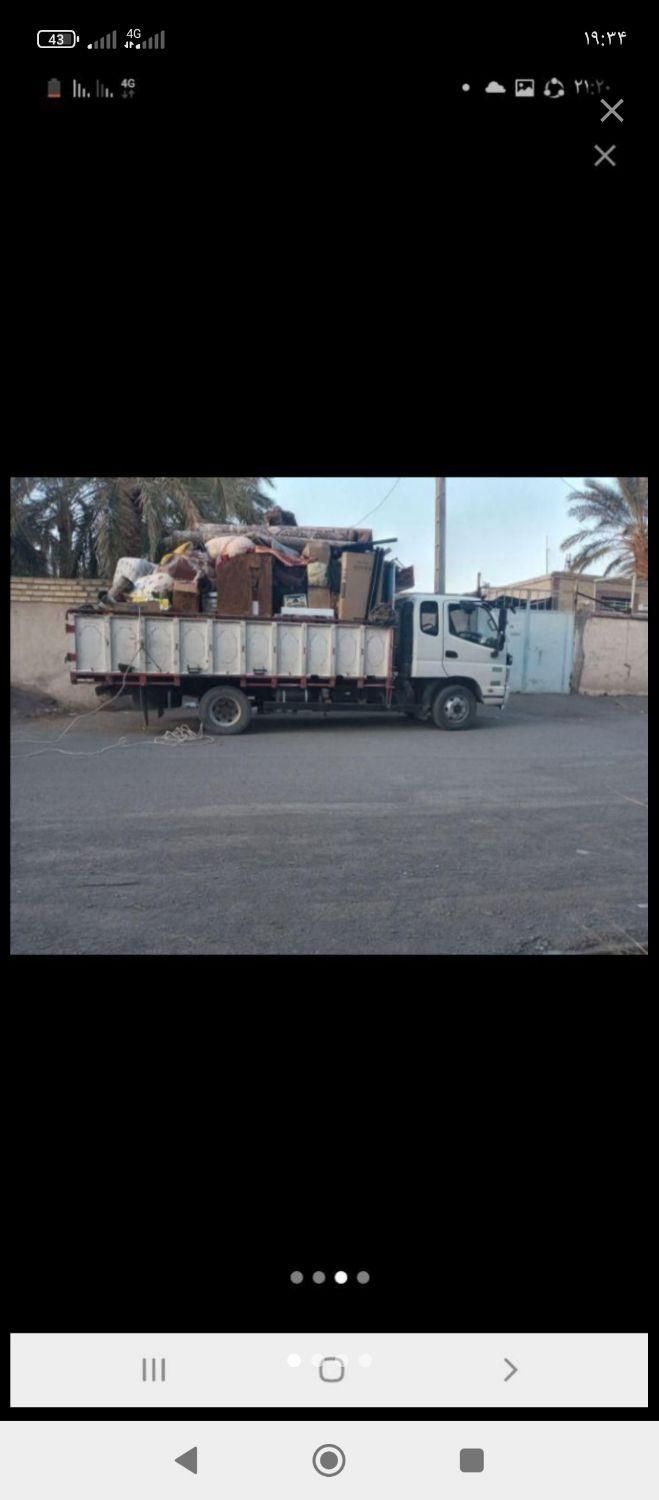 خاورحمل بار اتاق بلند|خدمات حمل و نقل|بم, |دیوار