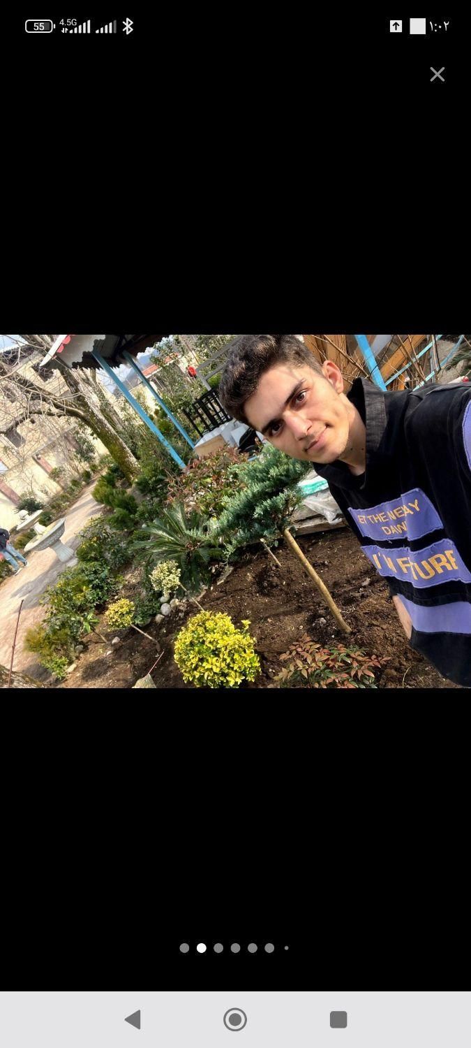 خدمات اجرای فضای سبز محوطه سازی قیمت منصفانه|خدمات باغبانی و درختکاری|رشت, دیلمان|دیوار