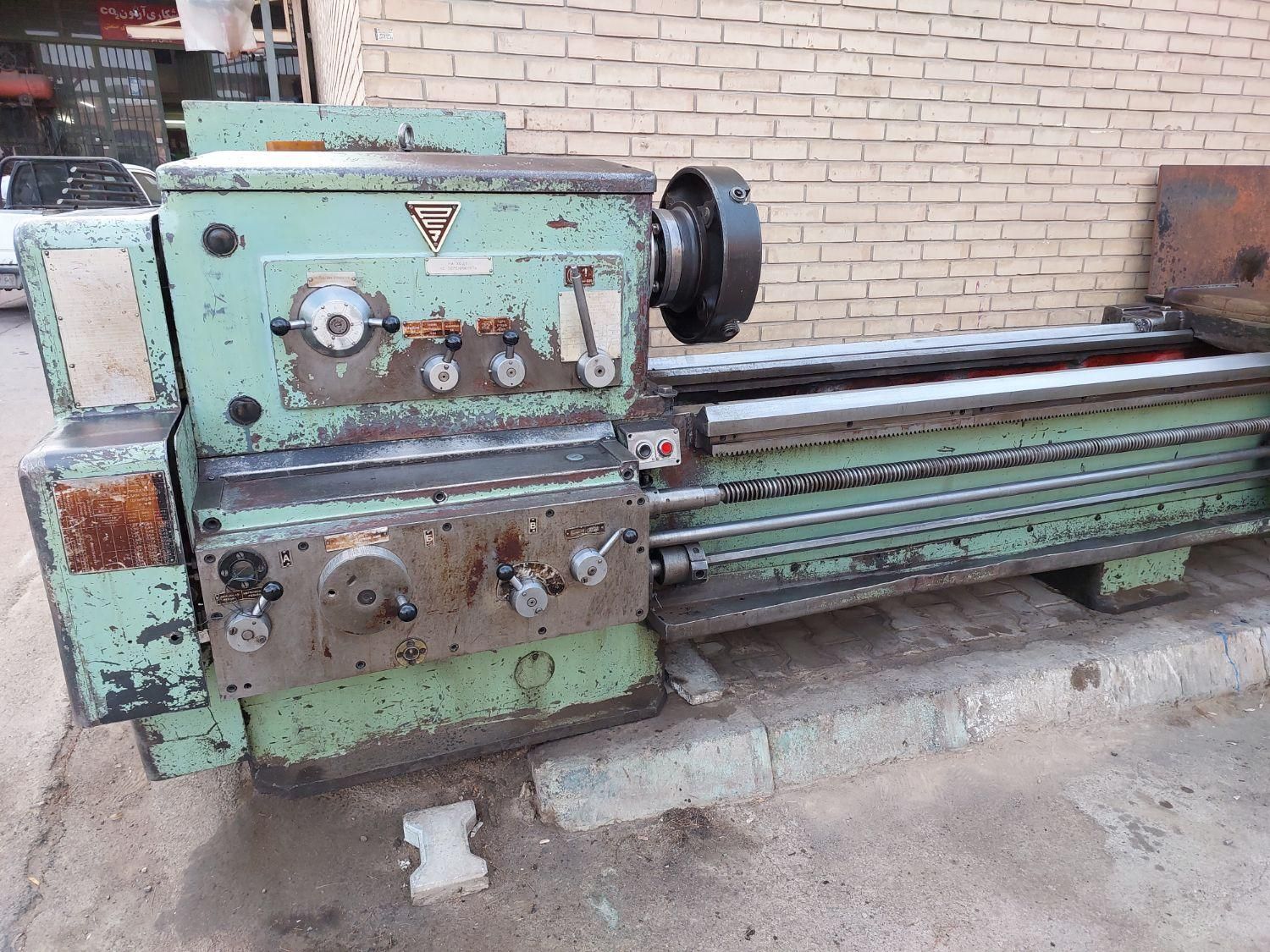 دستگاه تراش ۳متر روس|ماشینآلات صنعتی|اصفهان, شهرک مهدیه|دیوار