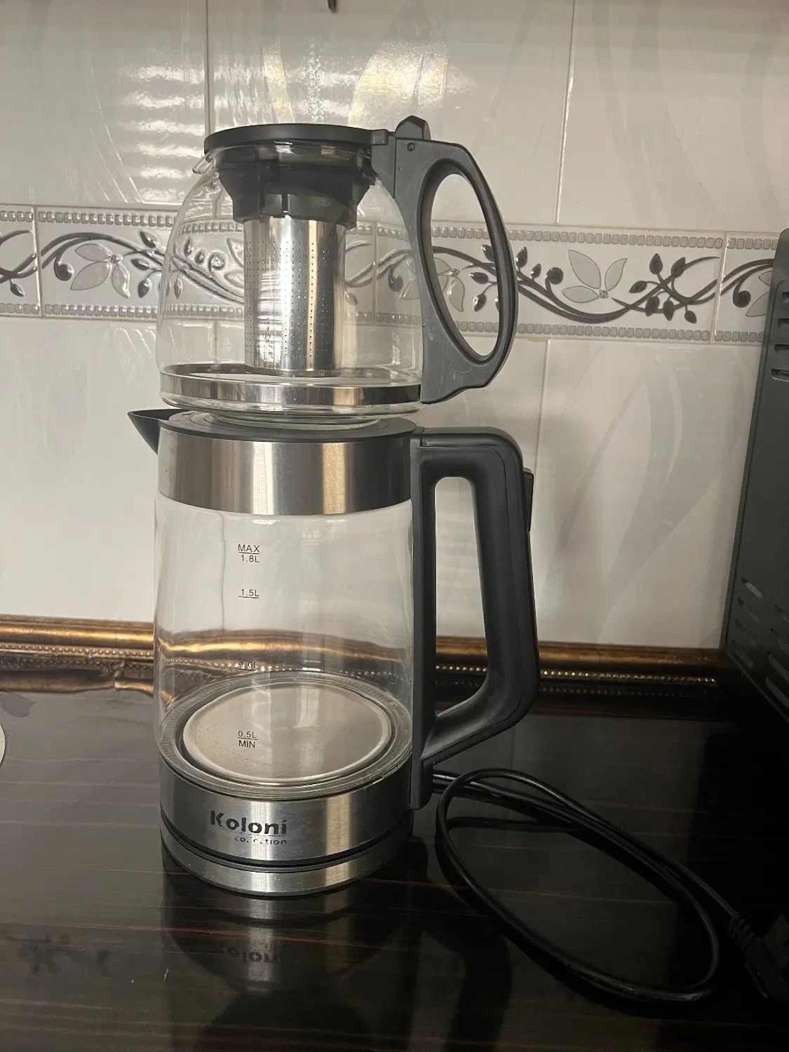 کتری برقی  مارک koloni|سماور، چای‌ساز، قهوه‌ساز|مشهد, محمدآباد|دیوار