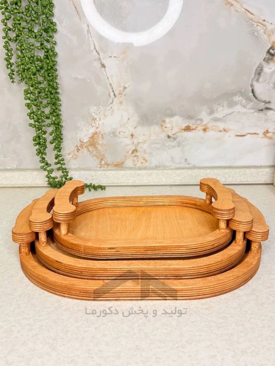 ظرف چوبی|ظروف سرو و پذیرایی|تهران, شهرک صدرا|دیوار