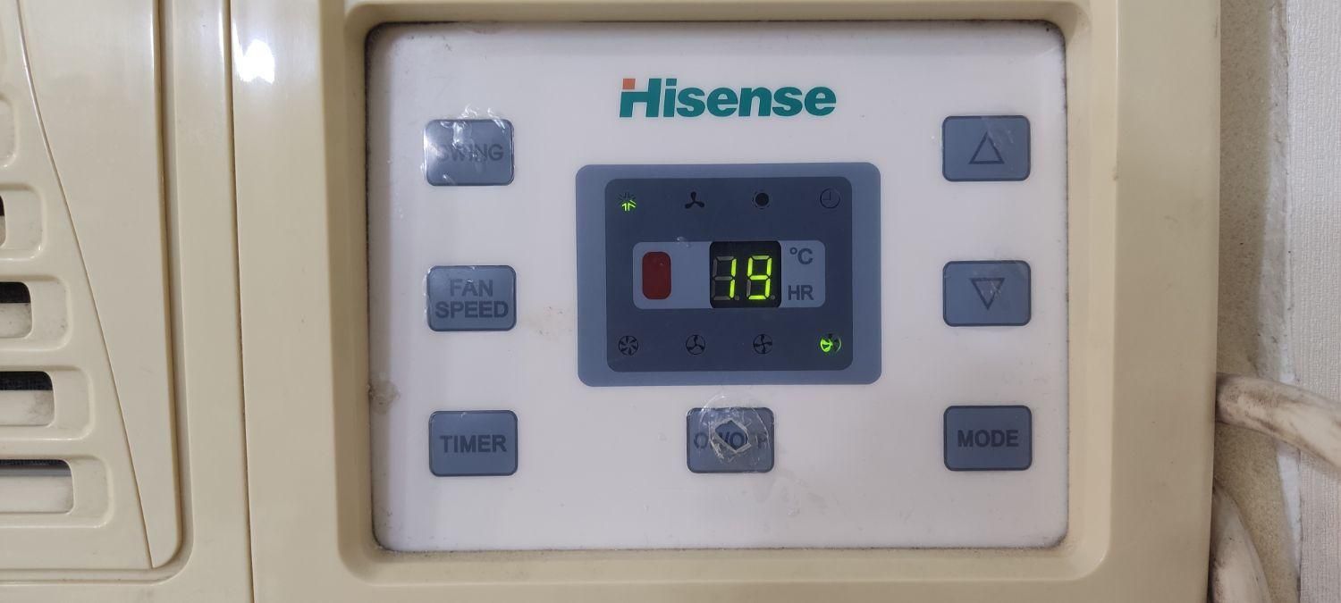 کولر پنجره ای هایسنس کنترل دار|کولر گازی و فنکوئل|لنگرود, |دیوار