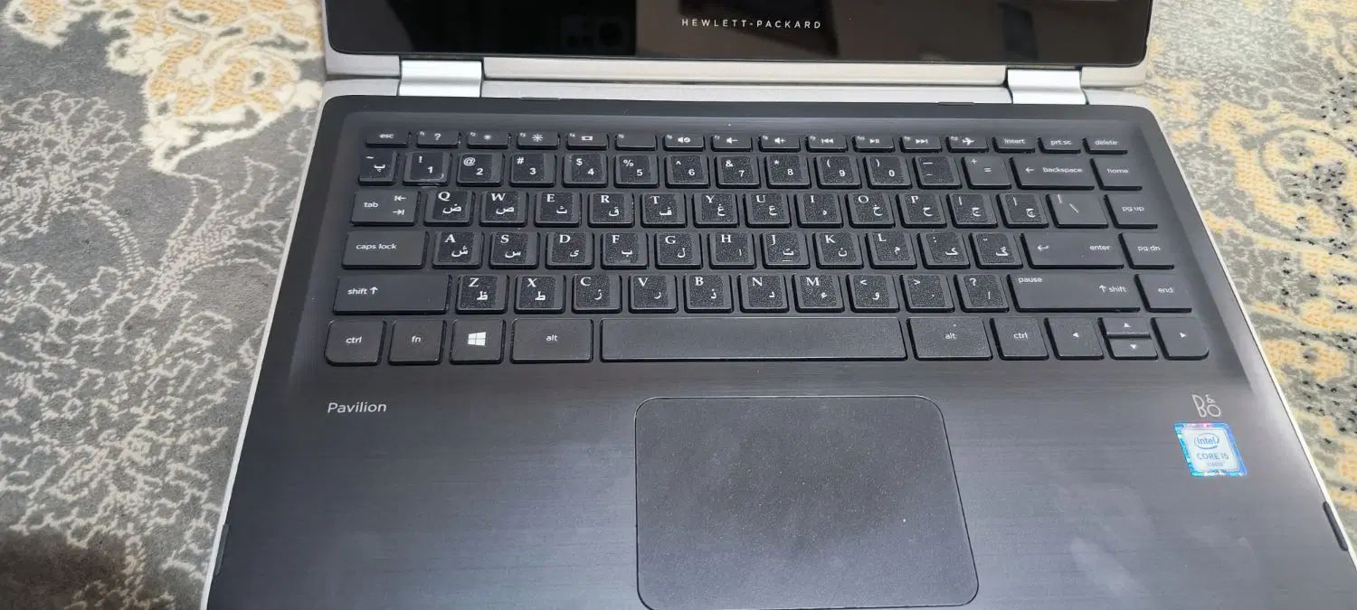 لپ تاب hp لمسی مدلpavilion|رایانه همراه|مشهد, عبادی|دیوار