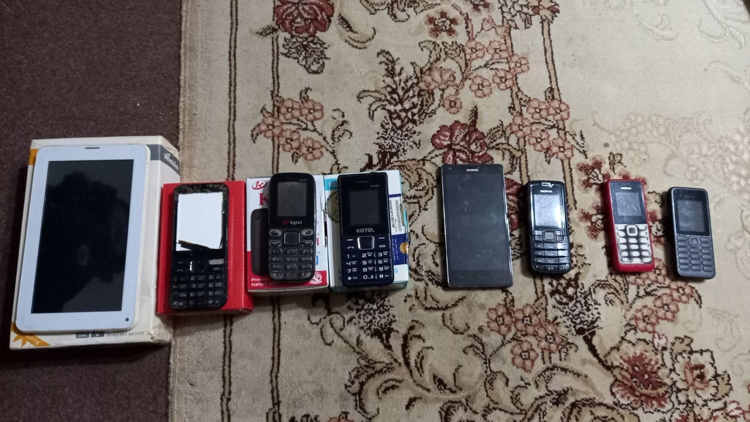 هشت گوشی نیاز به تعمیر، معاوضه با گوشی پیشنهادی|موبایل|ماسال, |دیوار