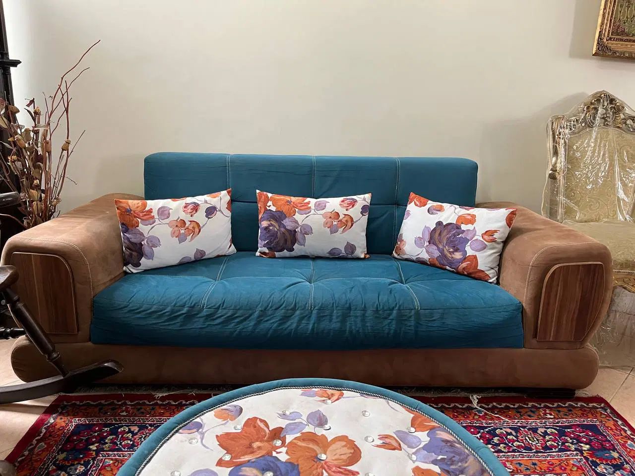 سرویس مبل مبلمان راحتی ۷ نفره پارچه ترک برند دیار|مبلمان خانگی و میز عسلی|تهران, شیخ هادی|دیوار