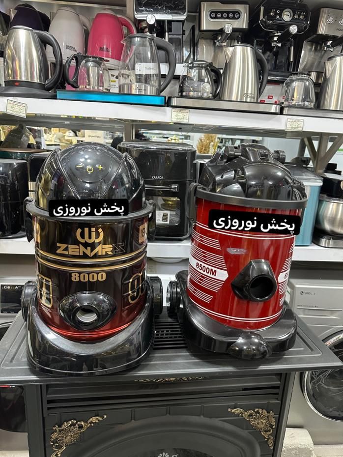 جاروبرقی سطلی لمسی زینرز سه دور|جاروبرقی، جارو شارژی، بخارشو|مشهد, تلگرد|دیوار