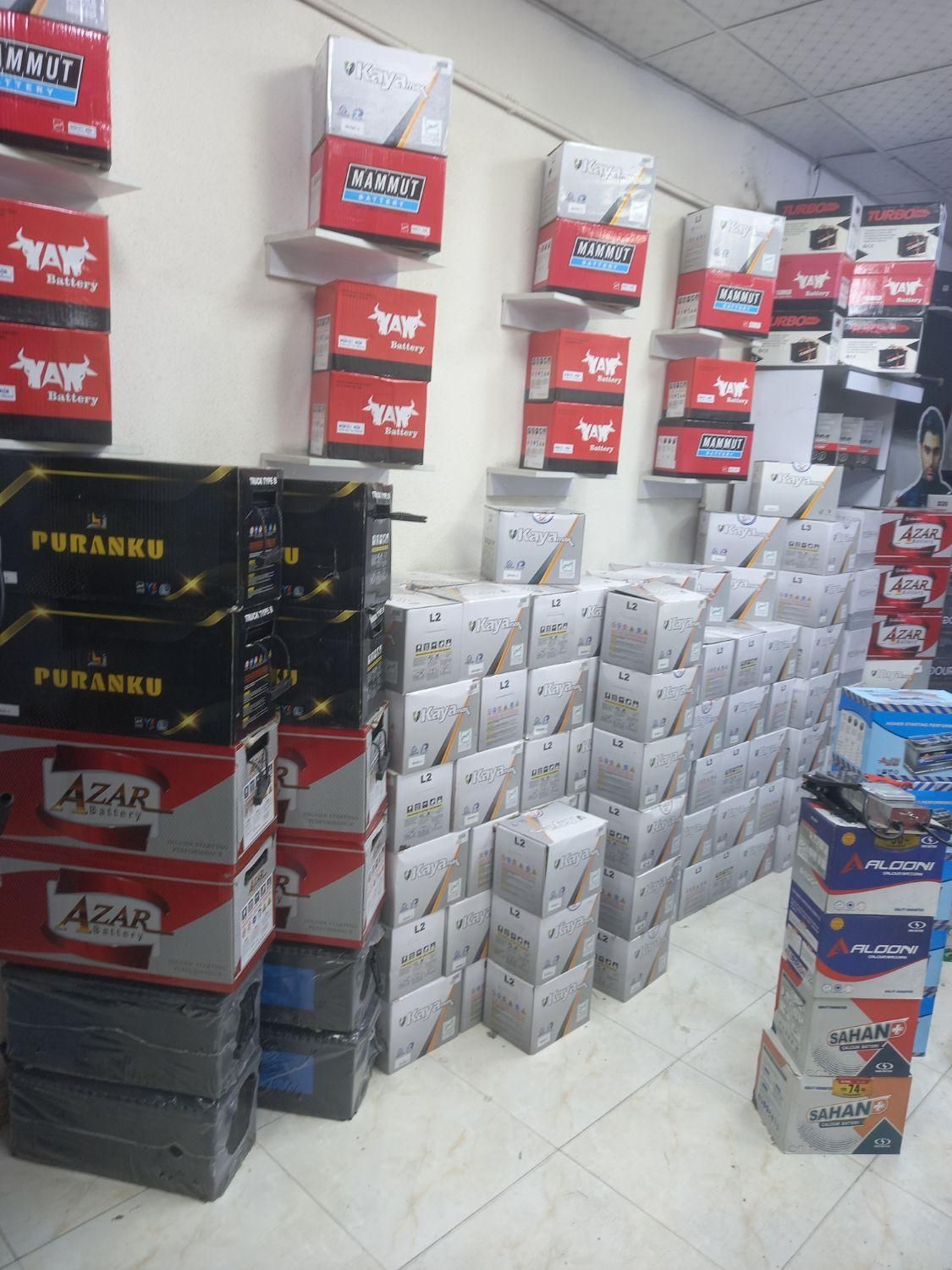 باطری ماشین دولتی استوک و نو ۳ ماه ( با چک صیادی )|قطعات یدکی و لوازم جانبی|کرج, حصارک بالا|دیوار