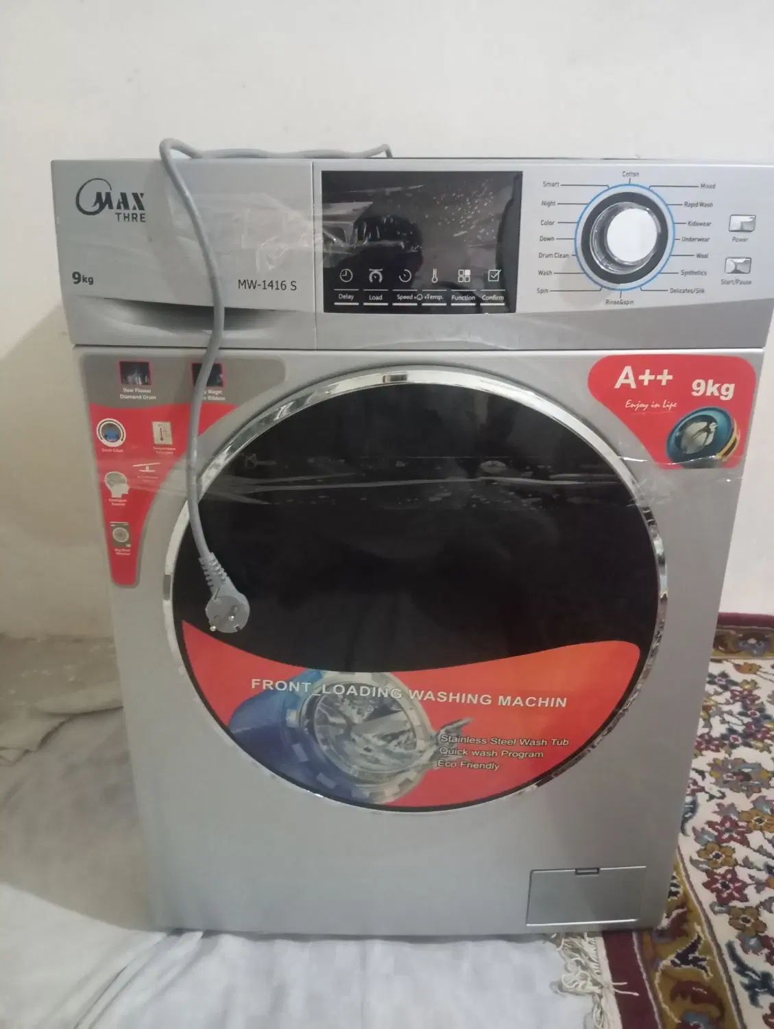 لباسشوی MAX 9kg|ماشین لباسشویی و خشک‌کن لباس|مشهد, تبادکان|دیوار