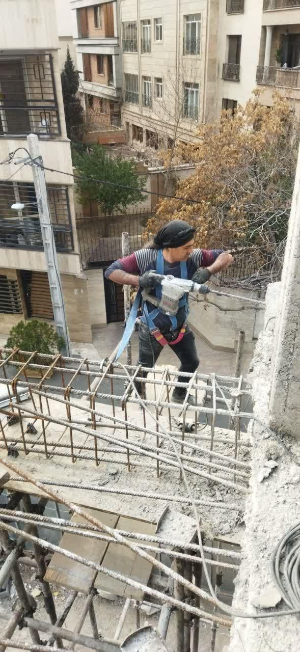 سوراخ کاری ،کاشت میلگرد ، نصب پلیت|خدمات پیشه و مهارت|تهران, الهیه|دیوار