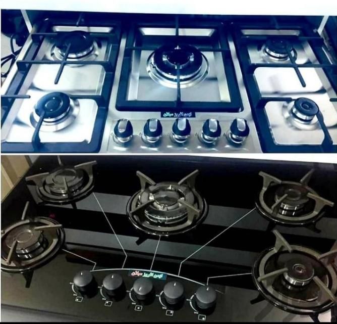 مجموعه ای از بهترین اجاق گاز های صفحه ای ۵شعله|اجاق گاز و لوازم برقی پخت‌وپز|رشت, رشتیان|دیوار