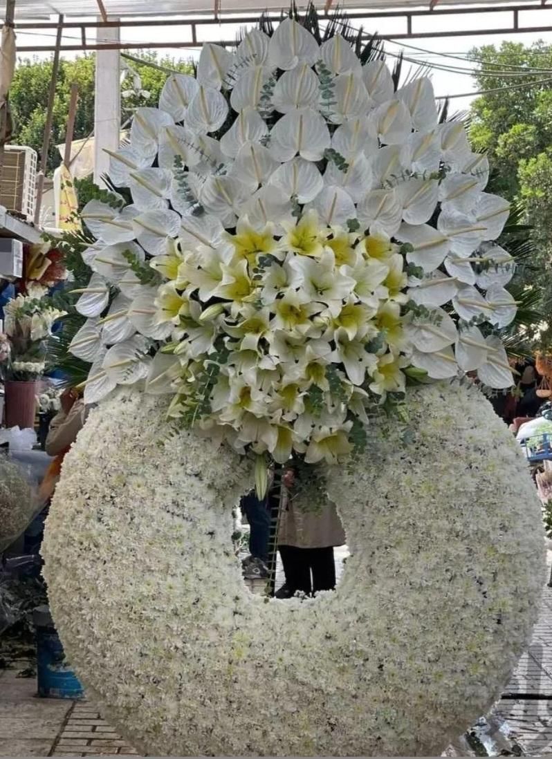 تاج گل ترحیم و افتتاحیه مستقیم از بازار گل مشهد|خدمات پذیرایی، مراسم|مشهد, امیر|دیوار