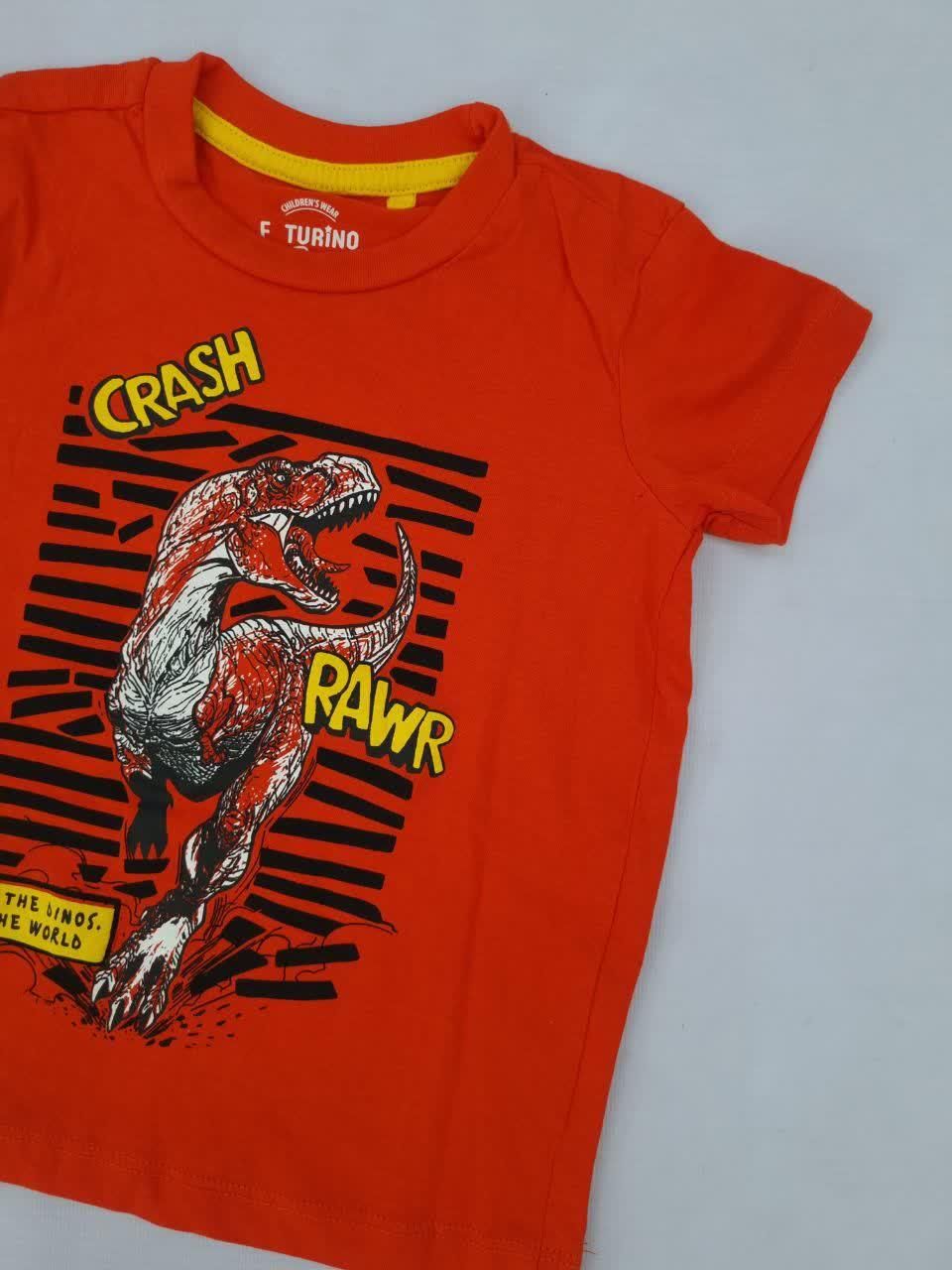 تیشرت پسرانه طرح دایناسور|کفش و لباس بچه|قم, سراجه (۱۵ خرداد)|دیوار