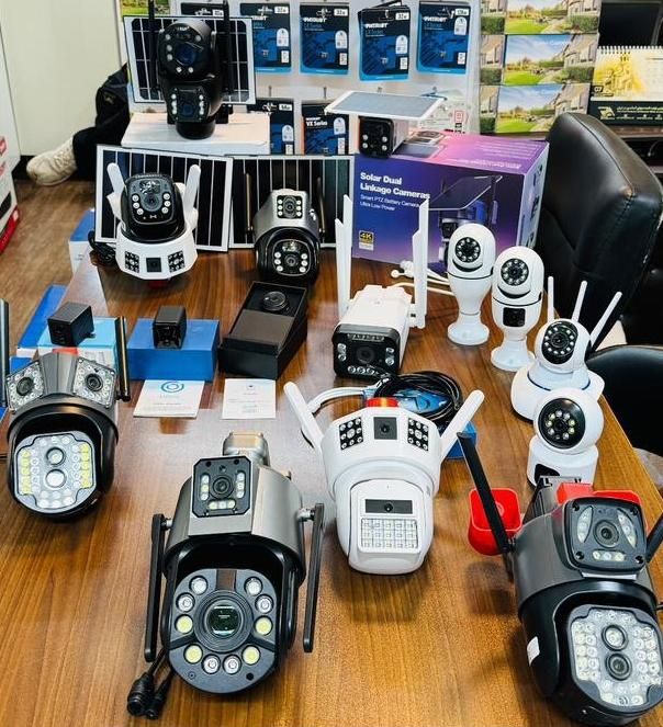 انواع دوربین سیم کارتی .وای فای .پنل خورشیدی|دوربین مداربسته|یزد, |دیوار