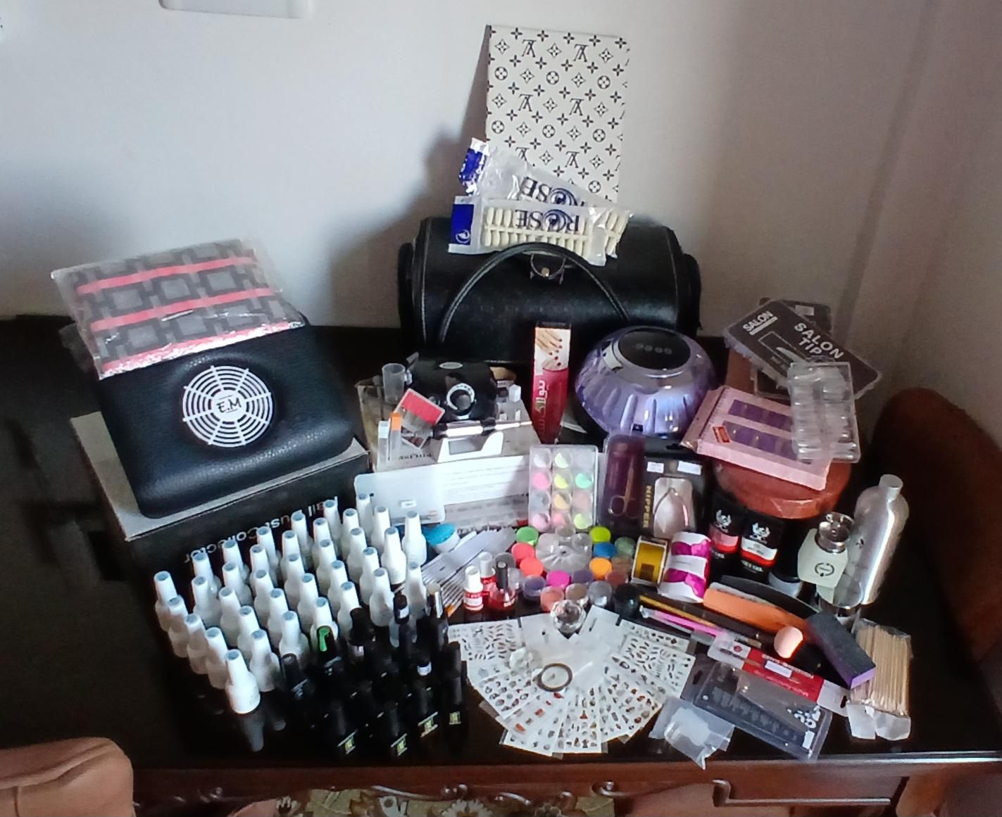 وسایل کامل کاشت ناخن|آرایشی، بهداشتی، درمانی|تبریز, |دیوار