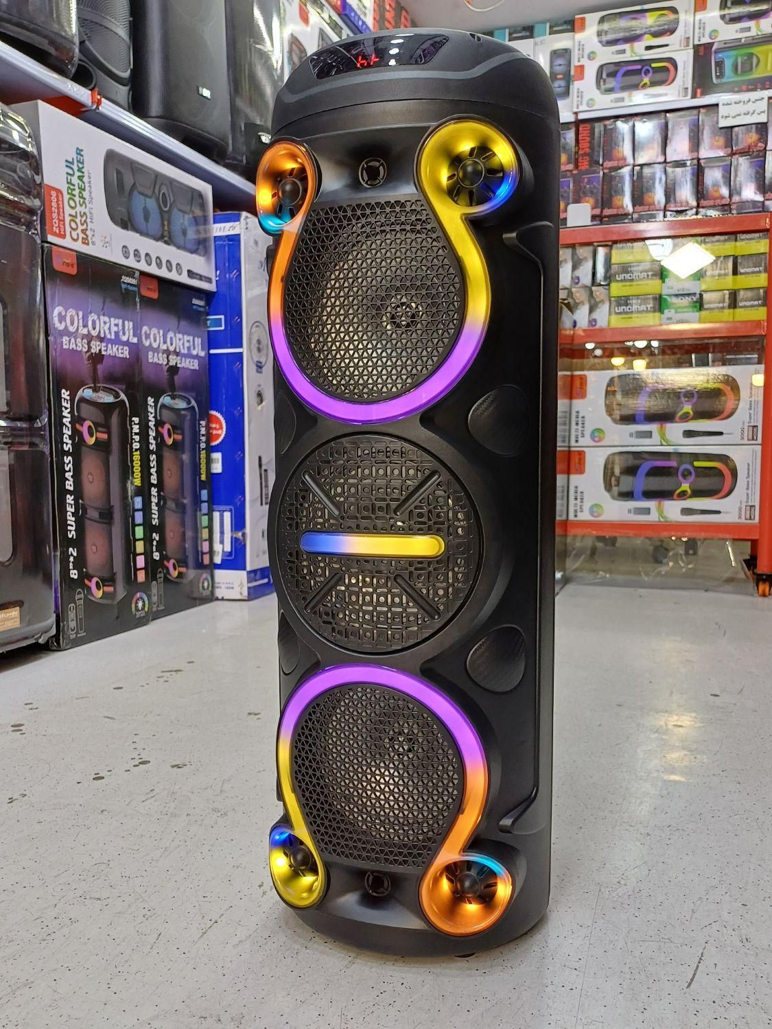 باند اسپیکر بلوتوثی ZQS 6302   (( آراز مارکت ))|سیستم صوتی خانگی|زنجان, |دیوار