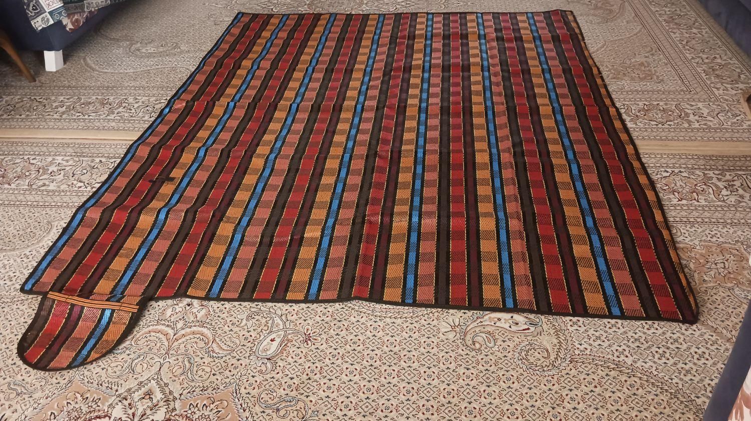 زیرانداز جاجیم|گلیم، جاجیم، گبه|بیرجند, |دیوار