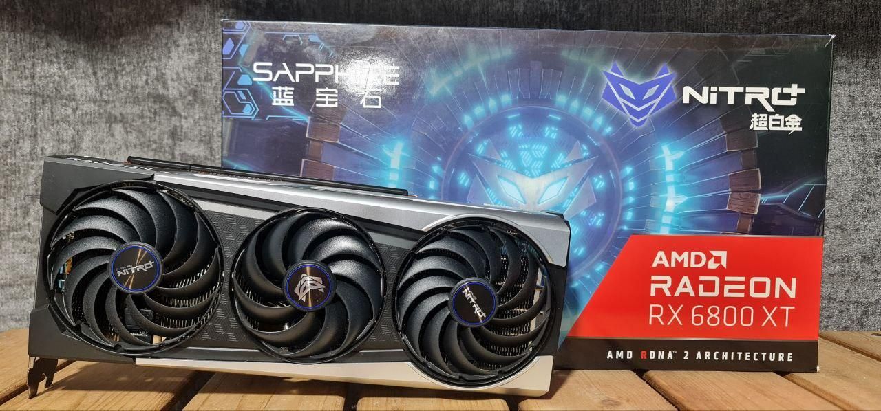کارت گرافیک RX 6800 XT SAPPHIRE NITRO PLUS|قطعات و لوازم جانبی رایانه|تهران, والفجر|دیوار