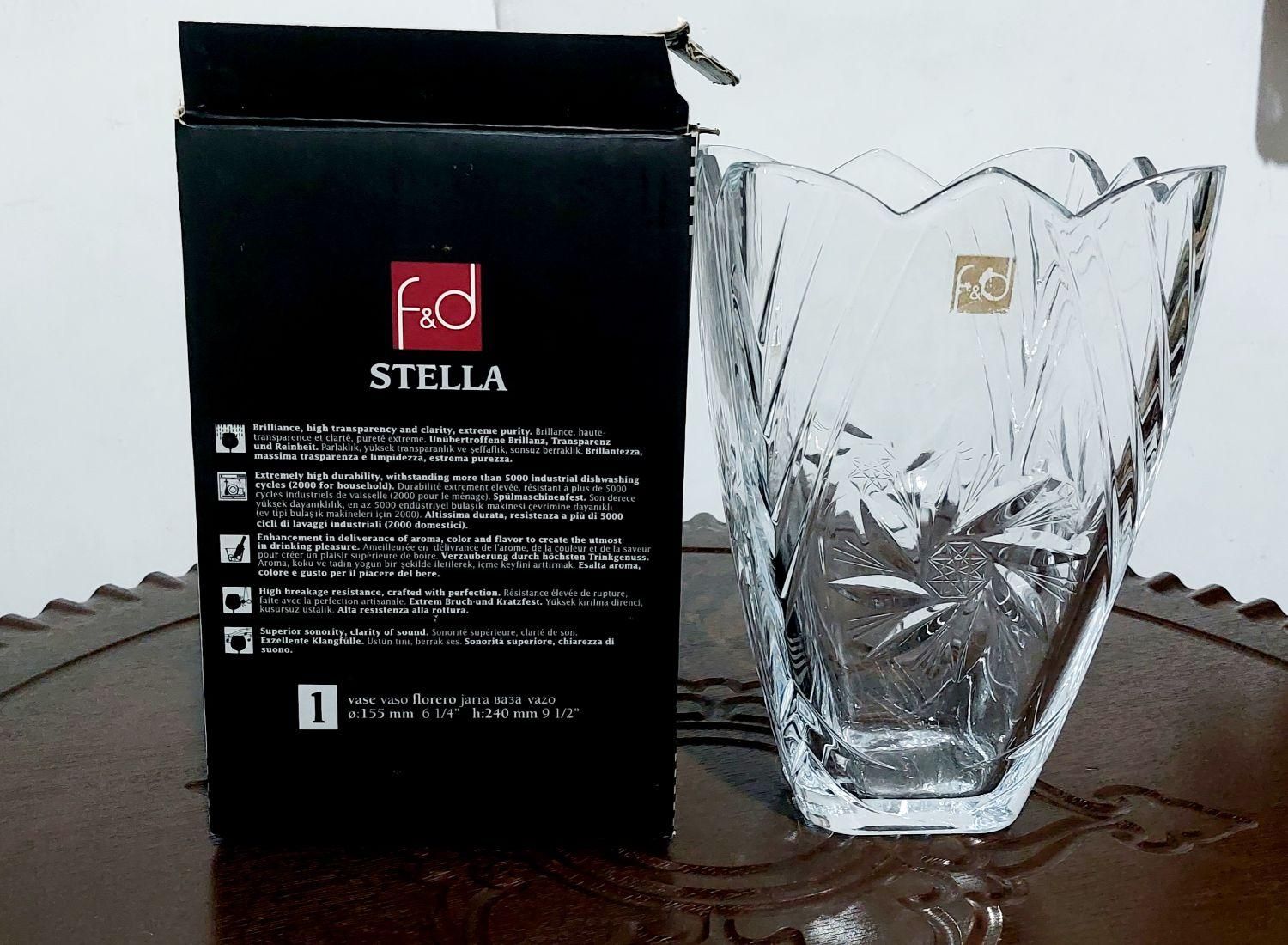 گلدان کریستال f&d ترک|صنایع دستی و سایر لوازم تزئینی|لاهیجان, گلستان|دیوار