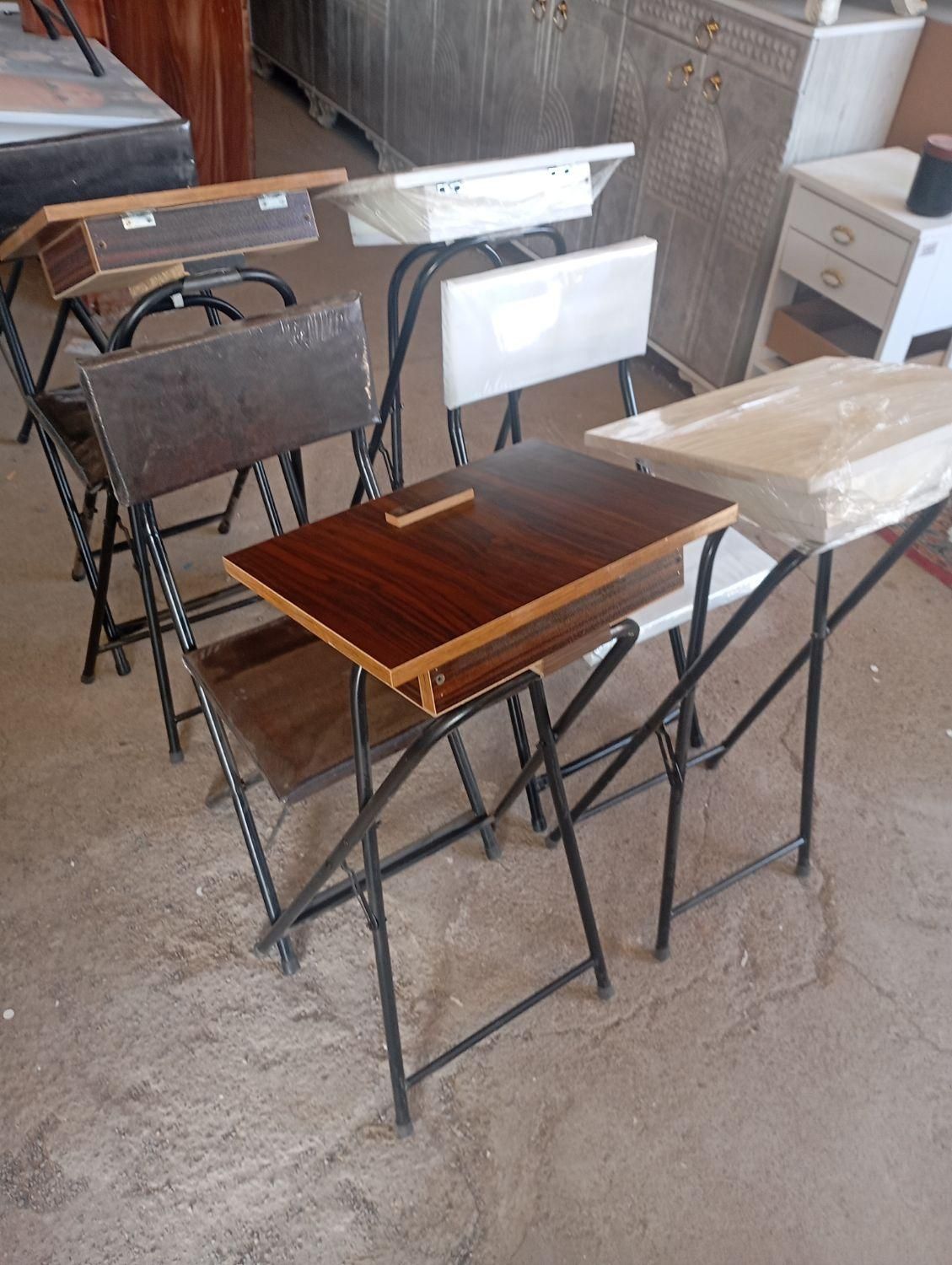 میز و نیمکت نماز باکس دار سفید رنگ با|صندلی و نیمکت|قم, امامزاده ابراهیم|دیوار