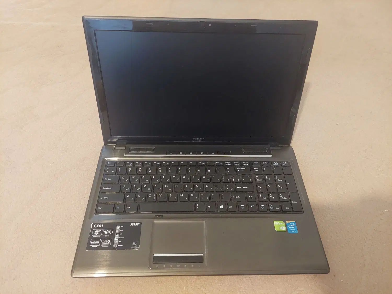 دو عدد لپ تاپ لنوو مدل W520 و msi مدل CX61|رایانه همراه|کرمانشاه, |دیوار