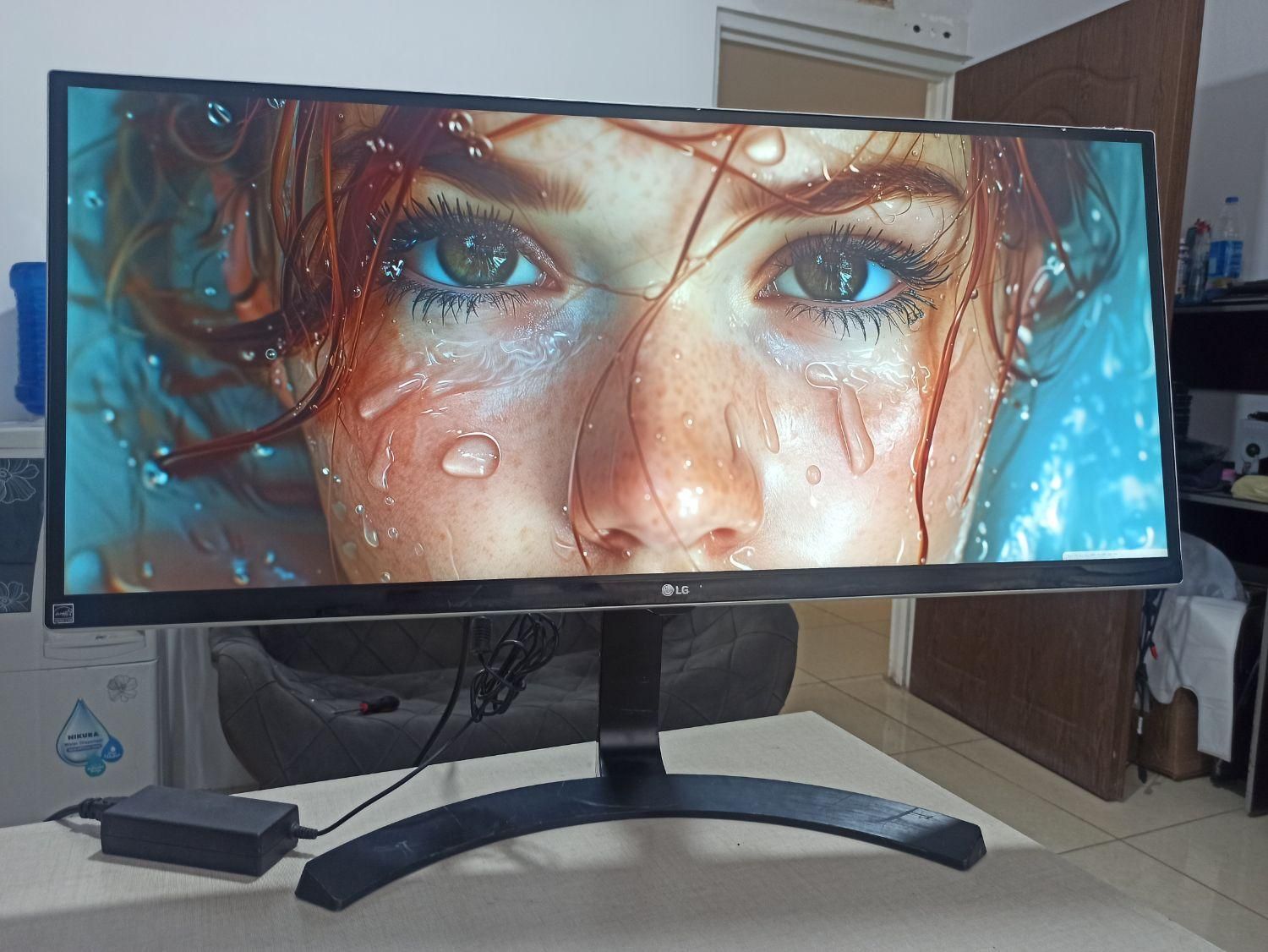 مانیتور استوک ۳۴ اینچ ال جی  4k پنل ips|قطعات و لوازم جانبی رایانه|شیراز, عفیف‌آباد|دیوار