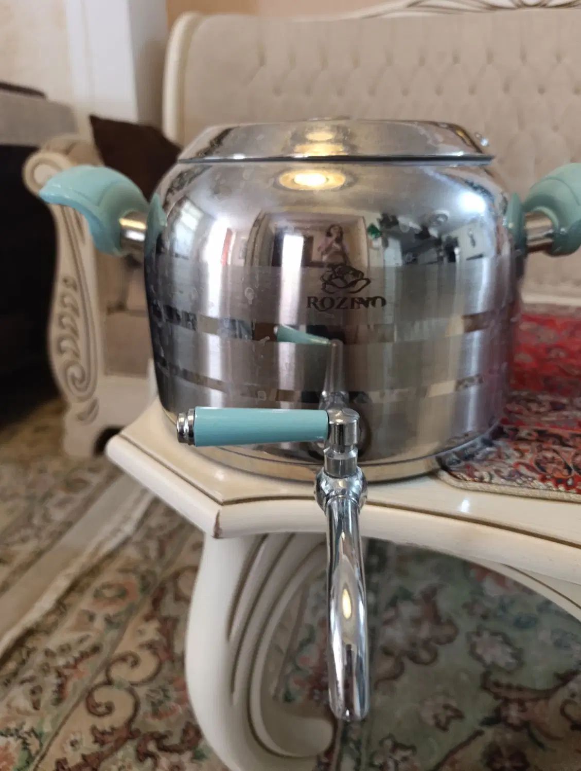 سماور رو‌گازی|قوری، کتری، قهوه‌ساز دستی|مشهد, هنرستان|دیوار